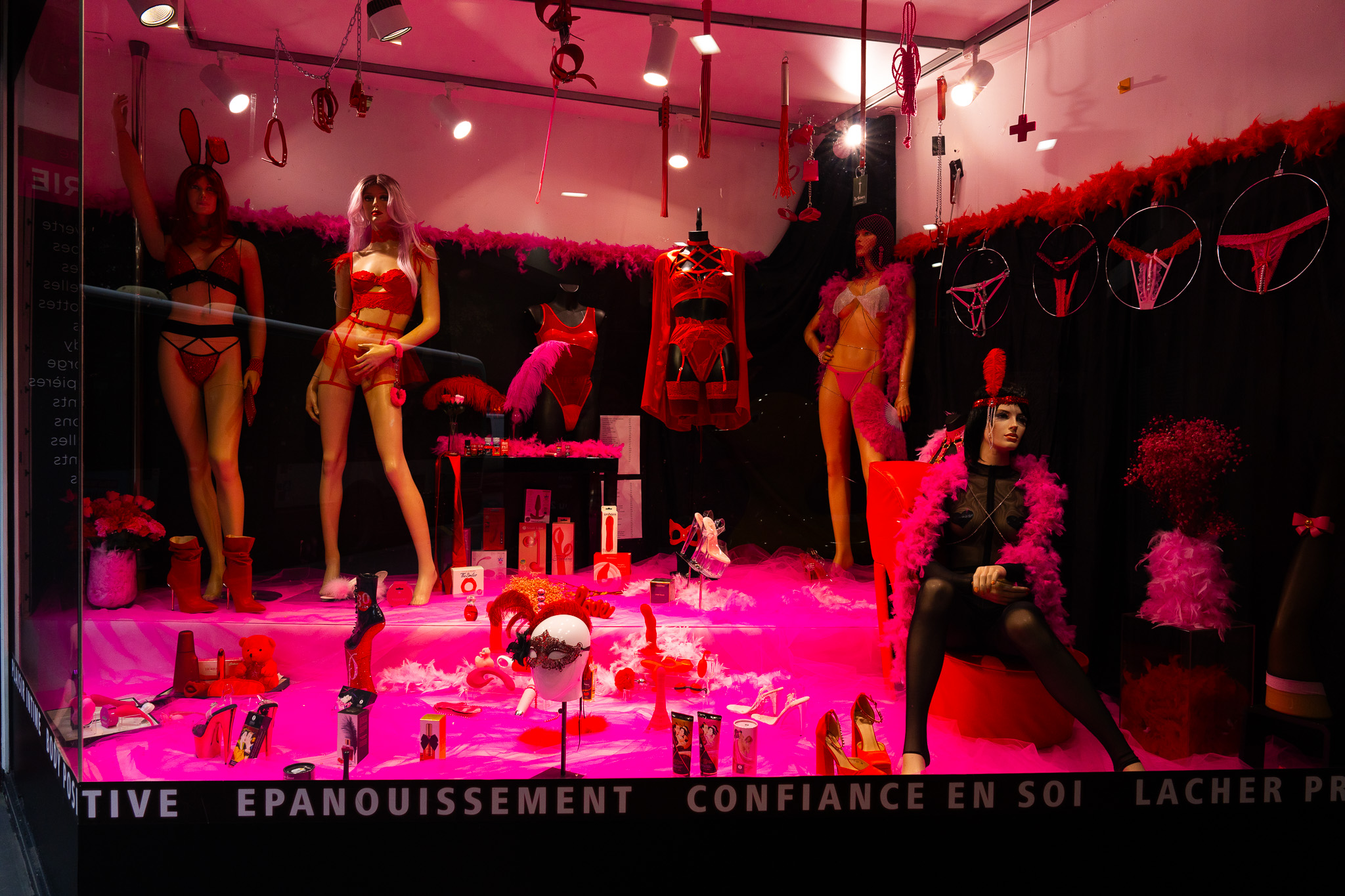 Mannequins in Window